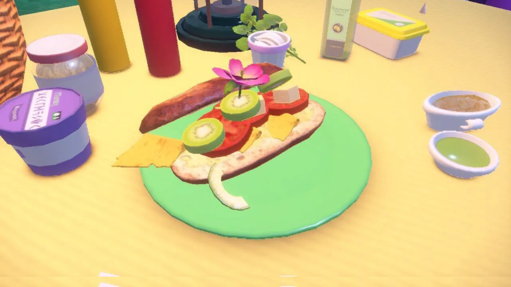 Pokémon Scarlet and Violet Sandwich Ingredient List We are Star Stuff